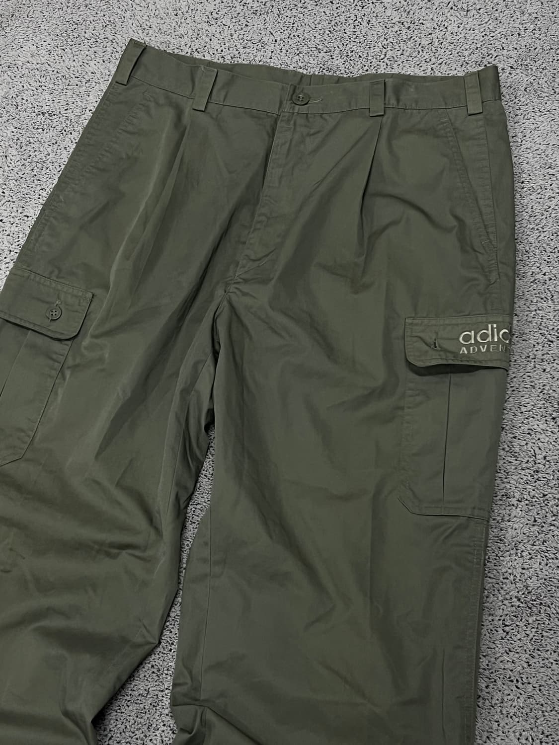 아디다스 90s 제우교역 올드스쿨 어드벤처 카고 팬츠 상품이미지2
