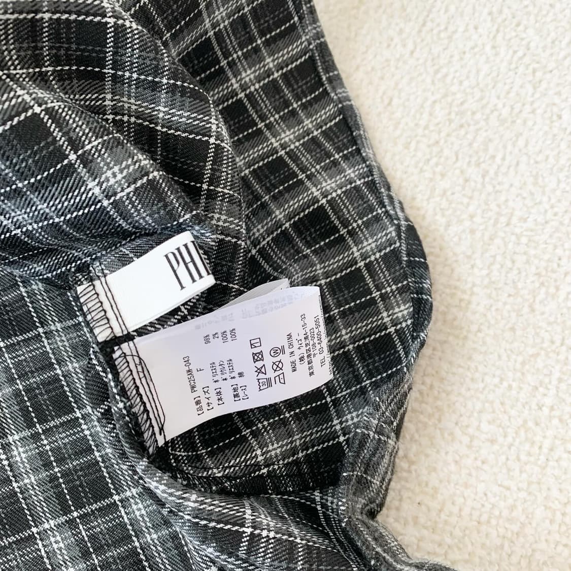 블랙 체크 베이비돌 리본 원피스 상품이미지3