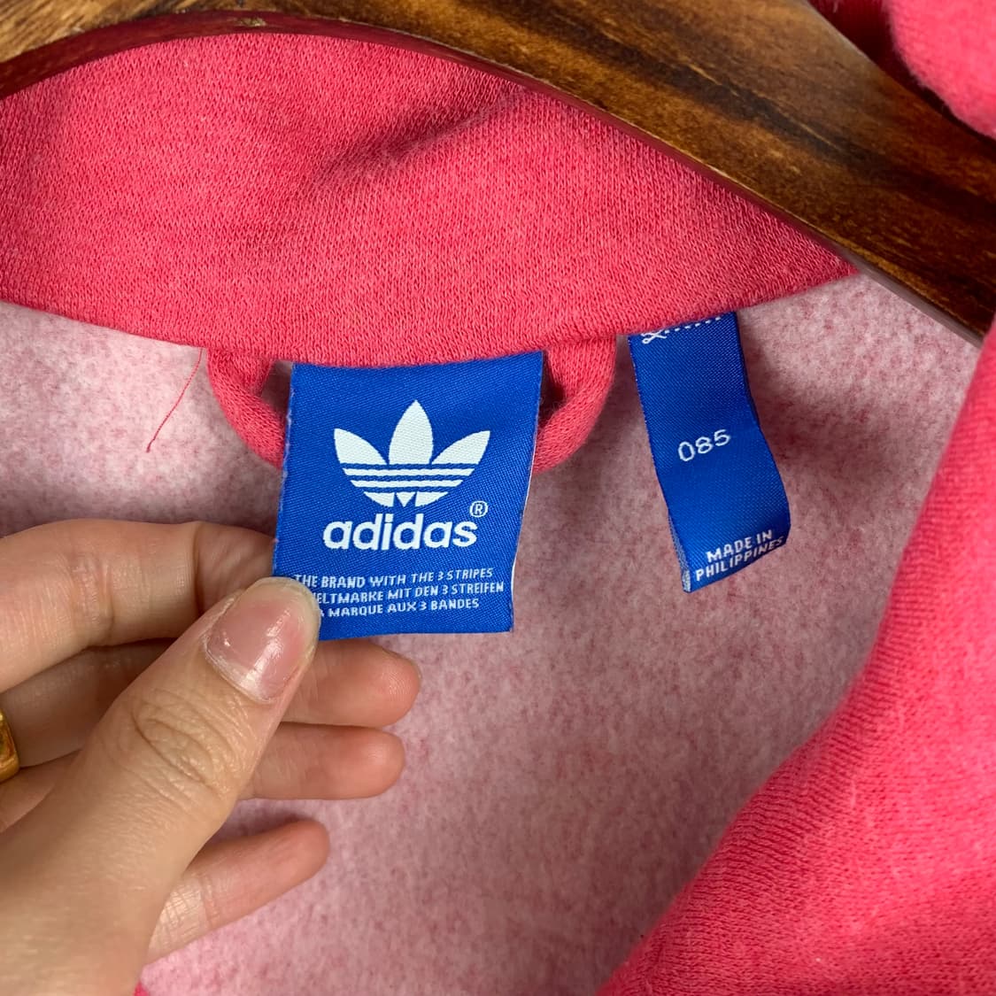 아디다스 파이어버드 핑크 코튼 져지 상품이미지8