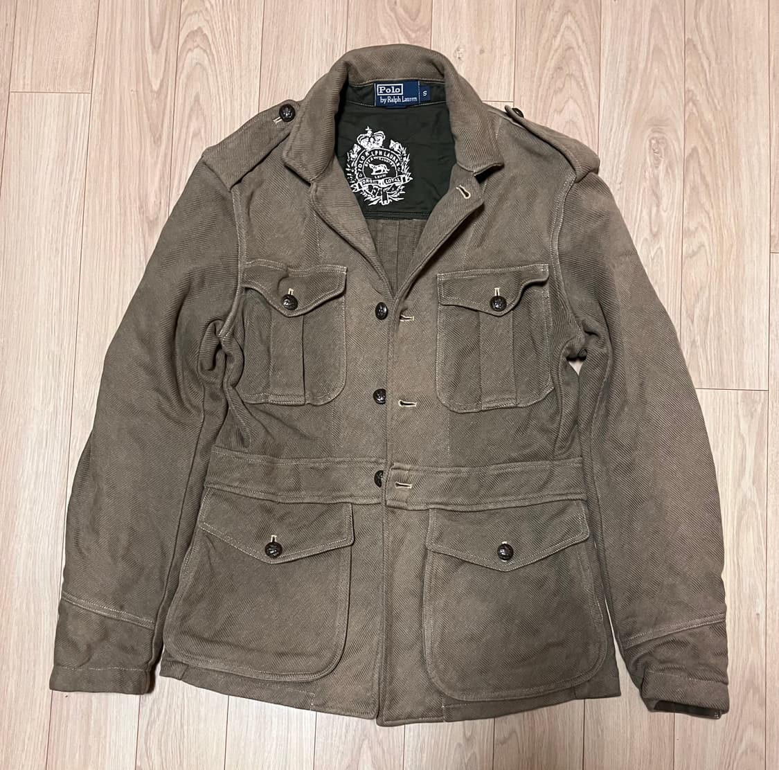 폴로 랄프로렌 밀리터리 야상 자켓 S 상품이미지1
