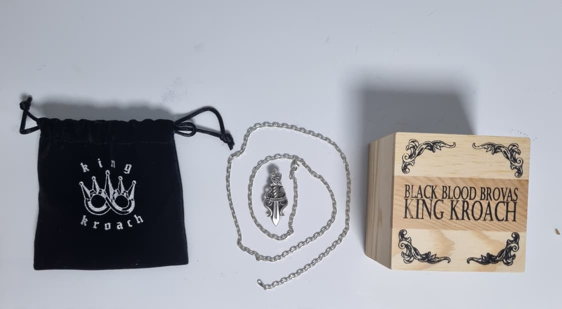 킹크로치 로얄대거 팬던트+체인 상품이미지1