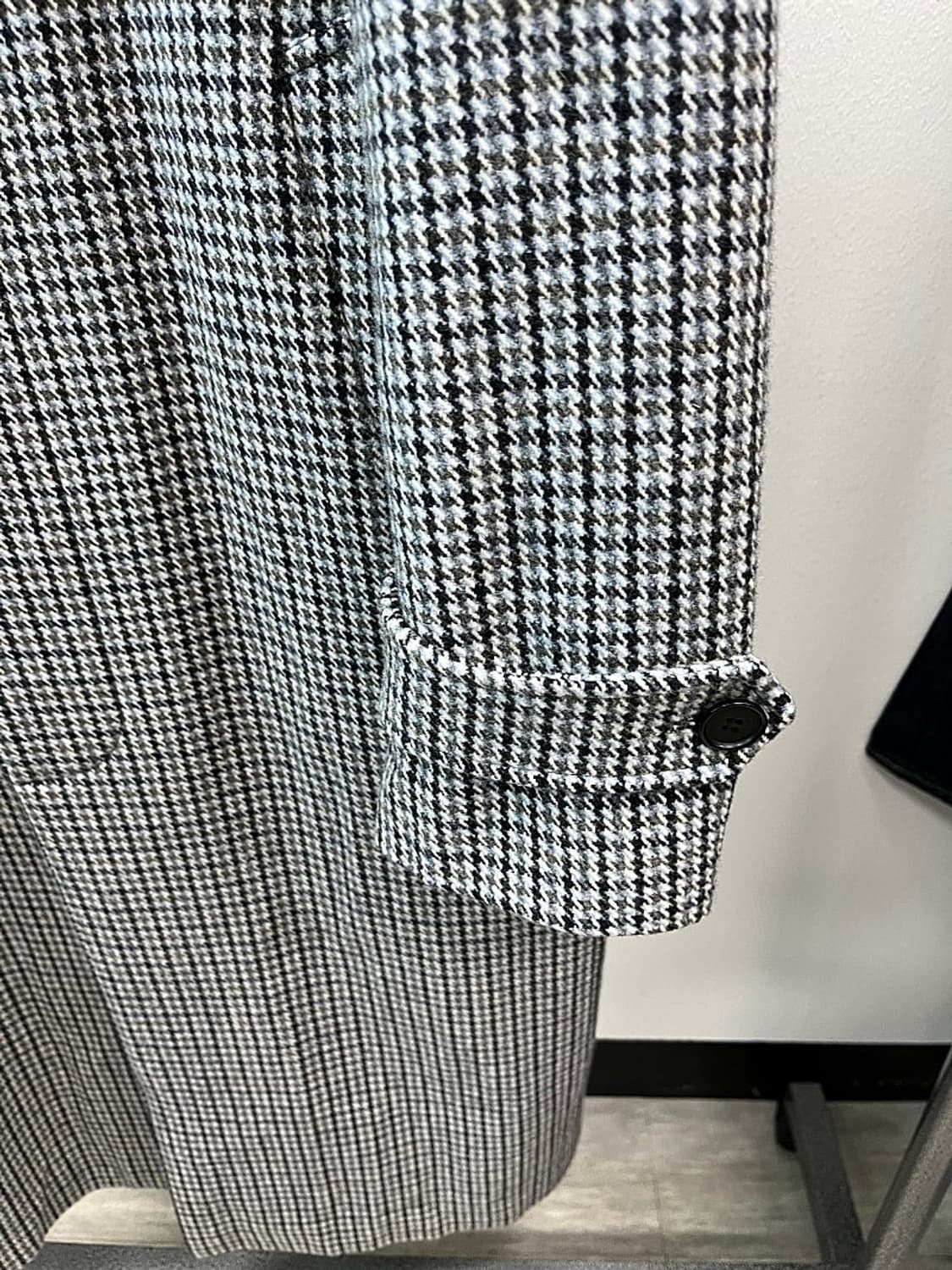 105) 산드로 체크 발마칸 코트  상품이미지3