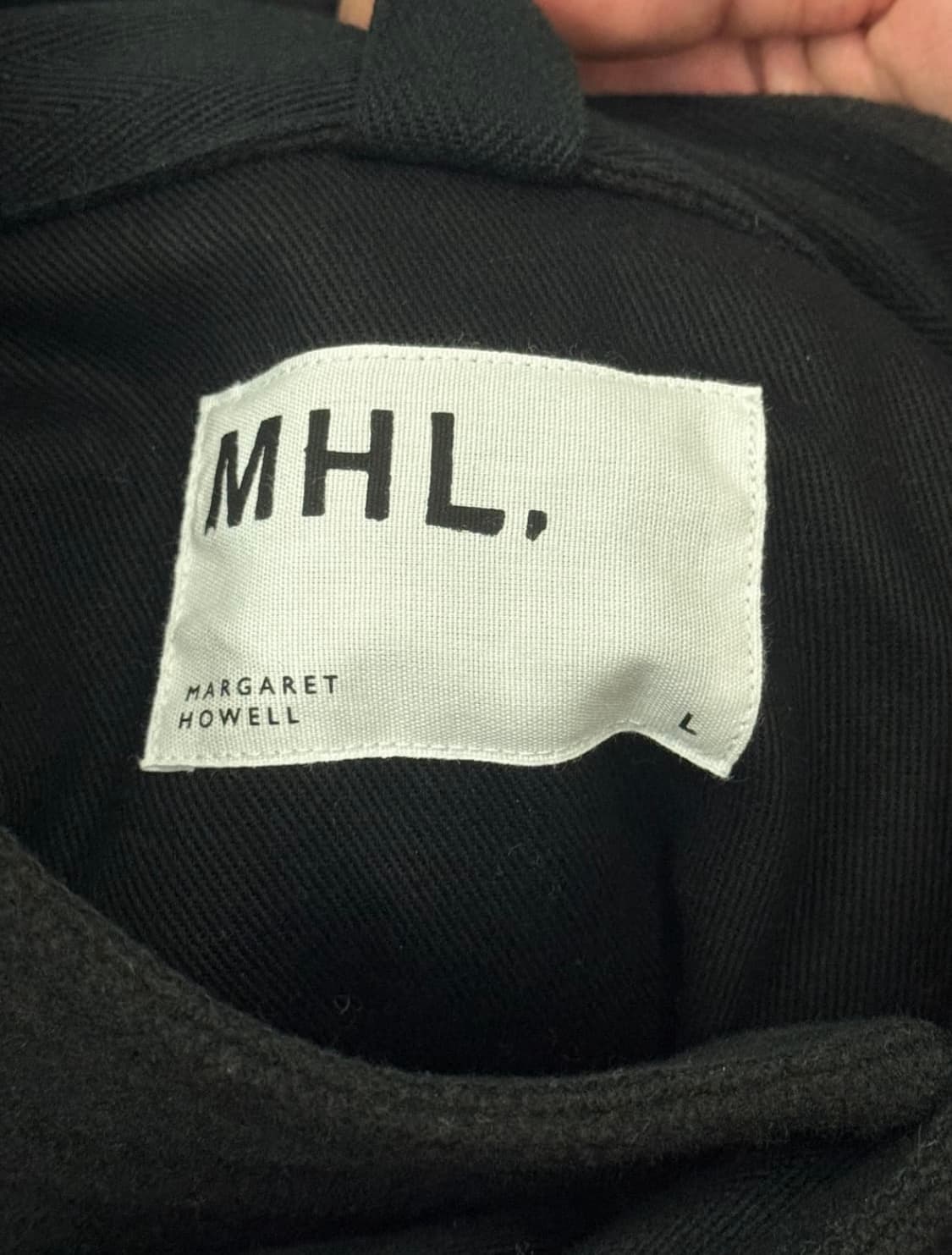 [L] MHL 일본 매장 익스클루시브 울 코트 상품이미지2