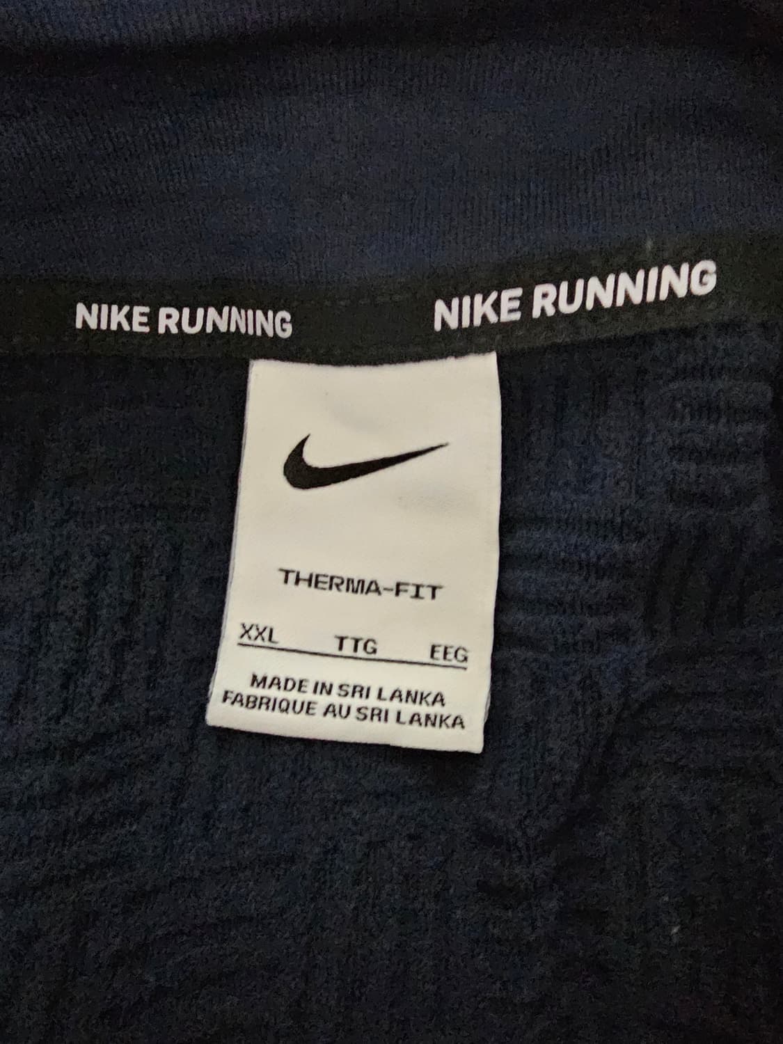 나이키 엘리먼트 리펠 써마핏 하프집 러닝탑 XXL(110) 상품이미지5