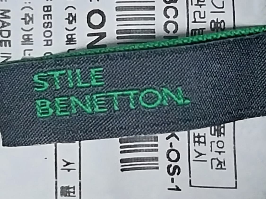 BENETTON 베네통 로고 블랙 볼캡 F 상품이미지7