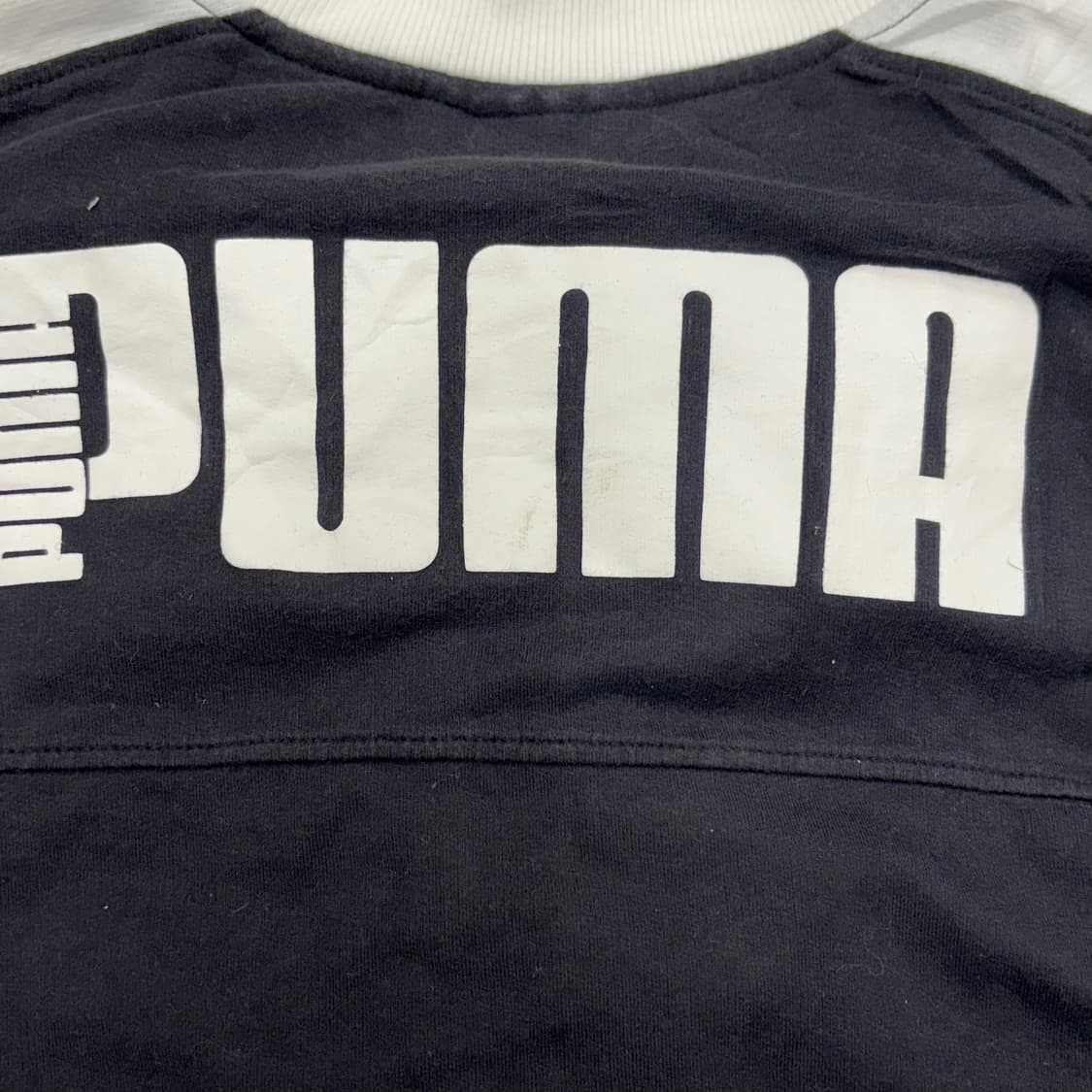 푸마 토트넘 커스텀 져지 블랙 검흰 트랙탑 상품이미지3