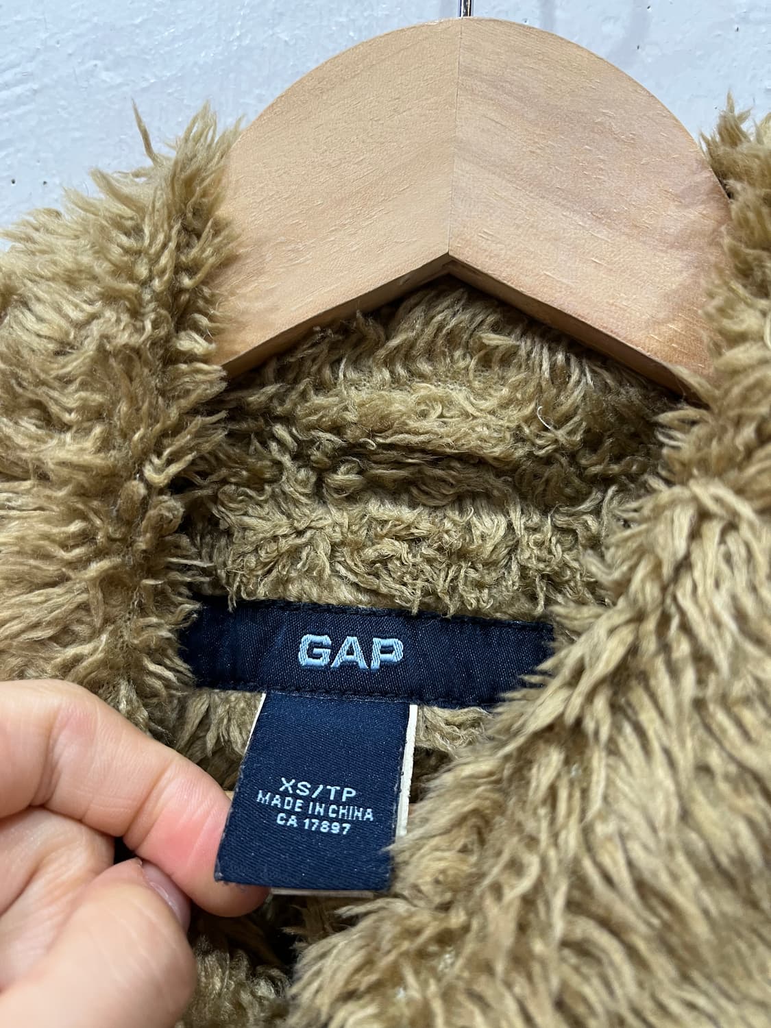 GAP y2k 퍼 데님 베스트 조끼 우먼즈 상품이미지4