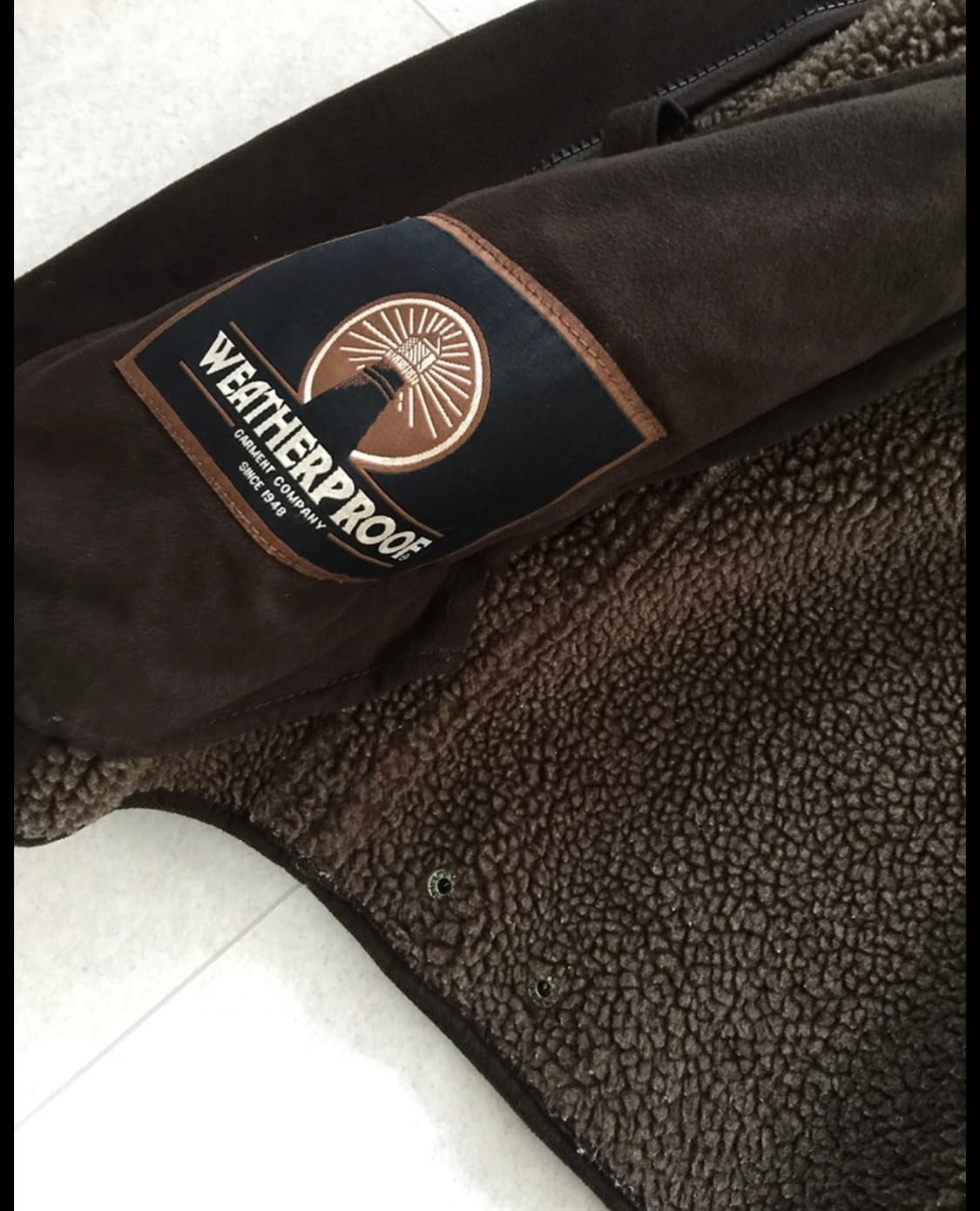 Vintage Shearling Jacket 100 상품이미지5