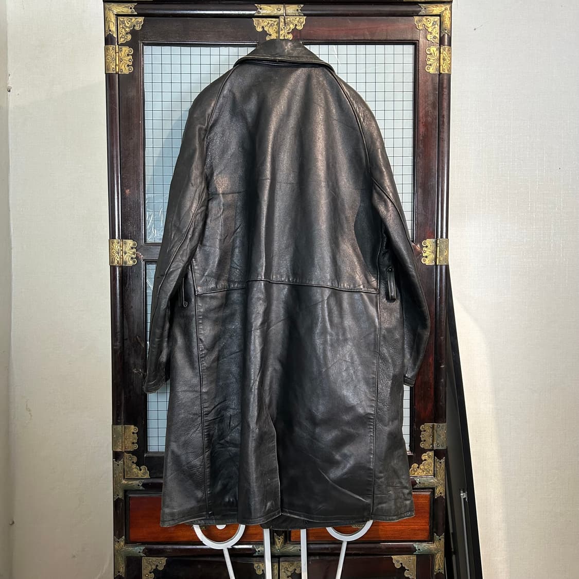 1960s french leather coat 상품이미지5