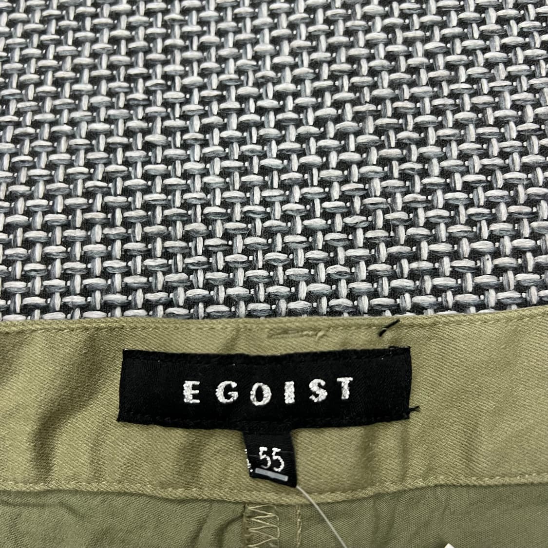 에고이스트 갸루 펑크 카키 지퍼 스커트 상품이미지2