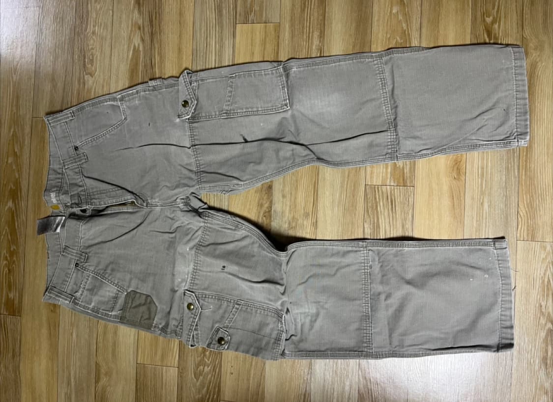 칼하트 릴렉스드 핏 워크 팬츠 상품이미지3