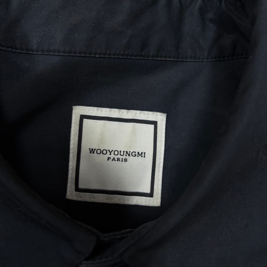 우영미 깃털 백로고 셔츠[2361] 상품이미지7