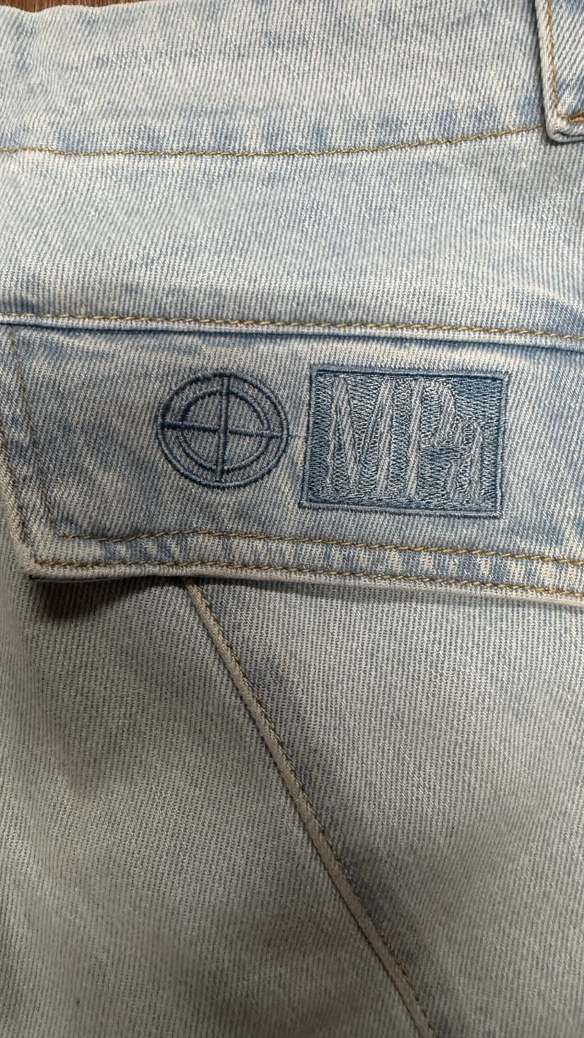 MPa WAVE ZIPPER PANTS (STEELBLUE) 상품이미지4