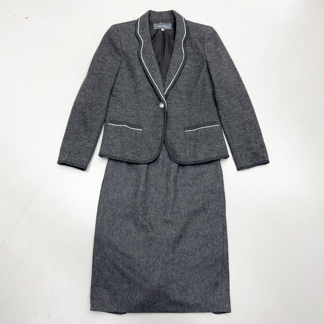 JPN 제팬 스커트 블레이저 셋업 세트 상품이미지2