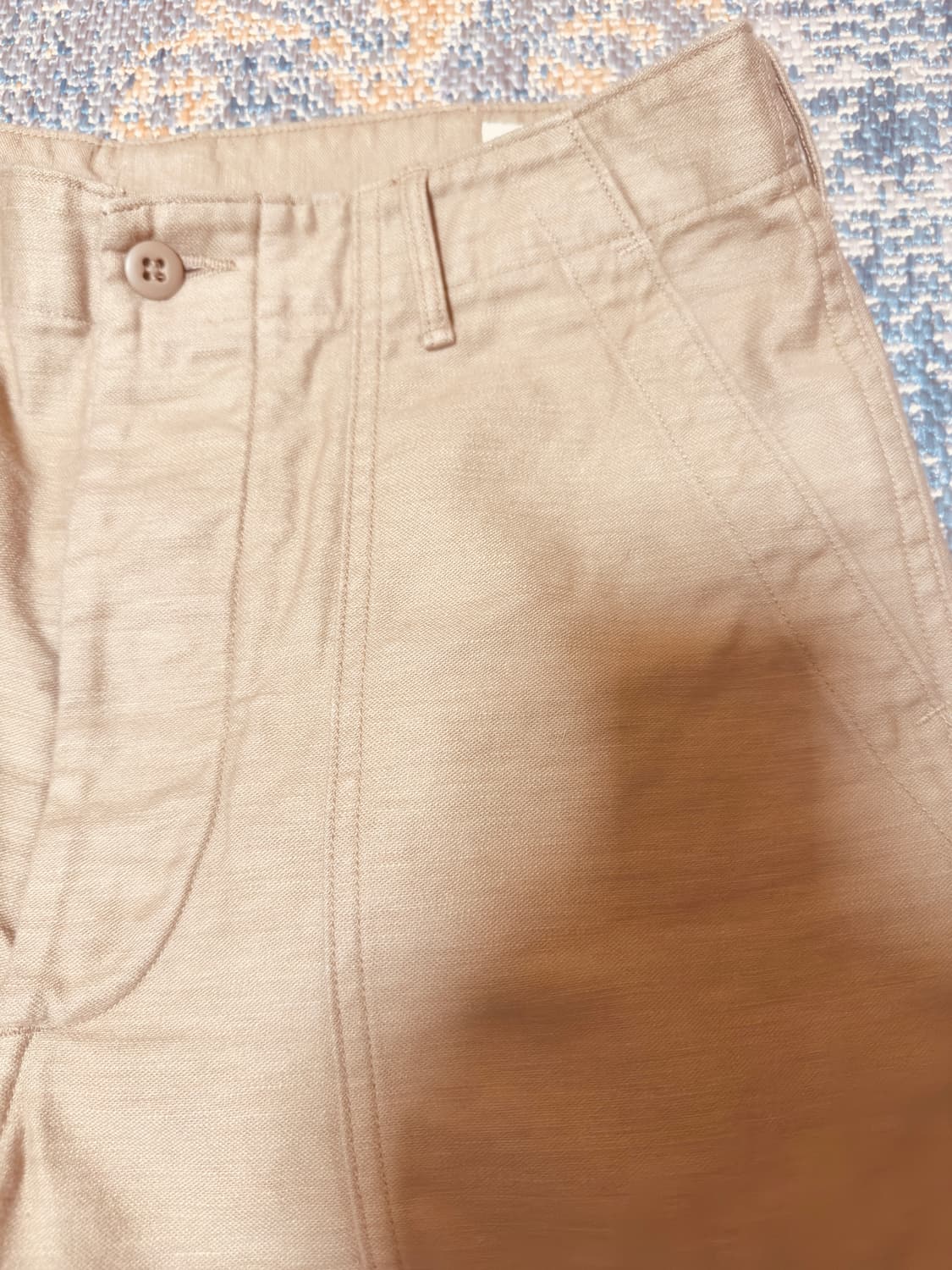 26SS 오어슬로우 레귤러핏 퍼티그 팬츠 샌드베이지 상품이미지8