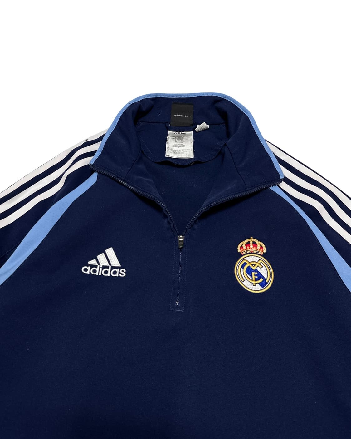 아디다스 레알마드리드 반집업 트랙탑 상품이미지3