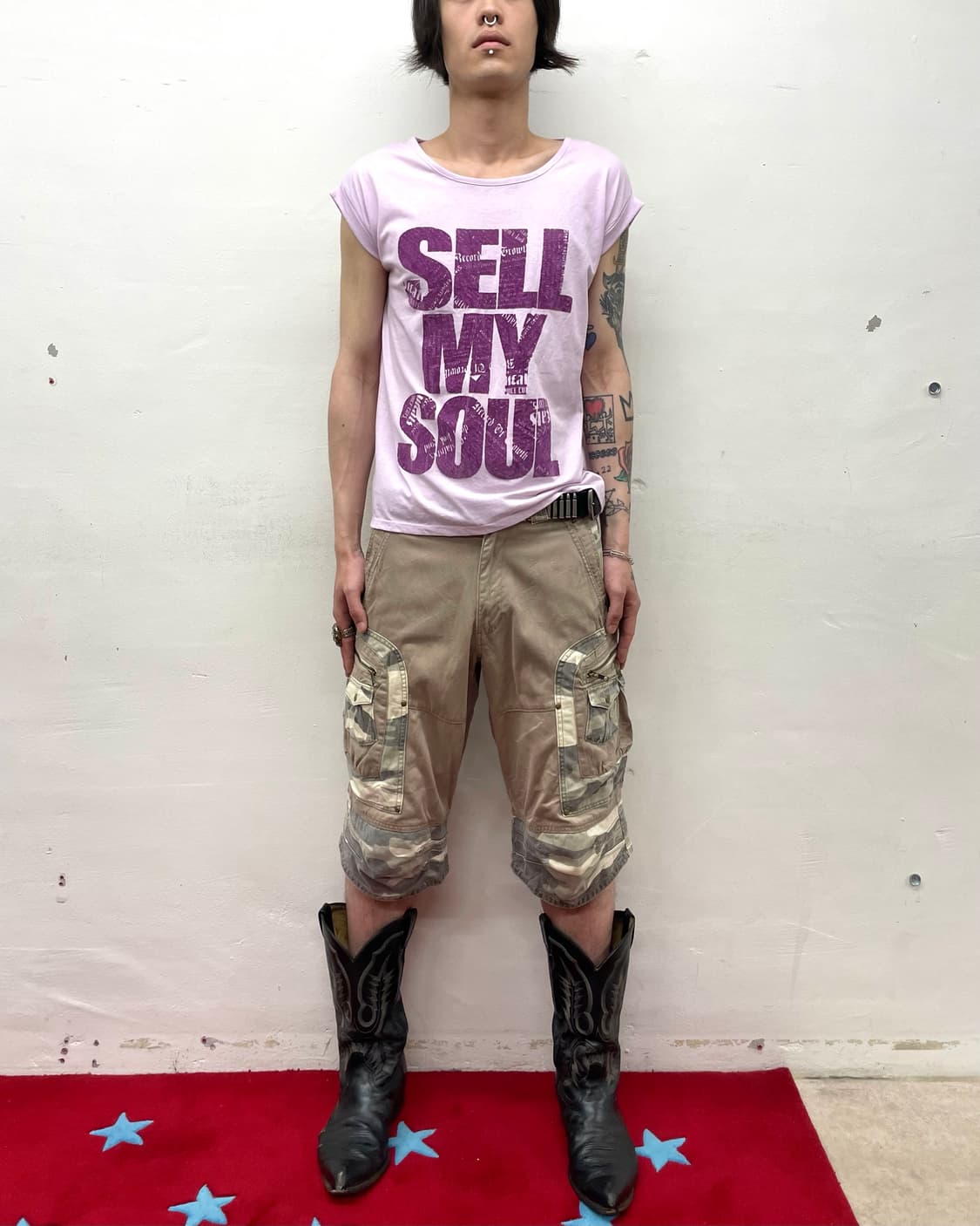 Smell My Soul Purple T-shirt 상품이미지2