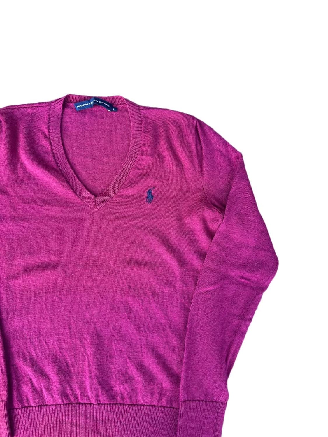 PRL sports vneck merino wool sweater 상품이미지3