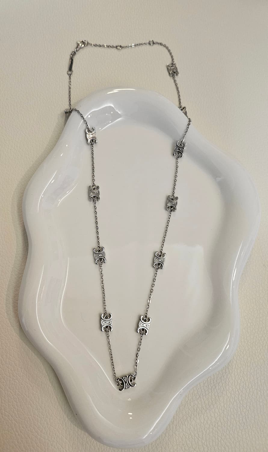 셀린느 트리오페 은장 목걸이 업사이클링 상품이미지2