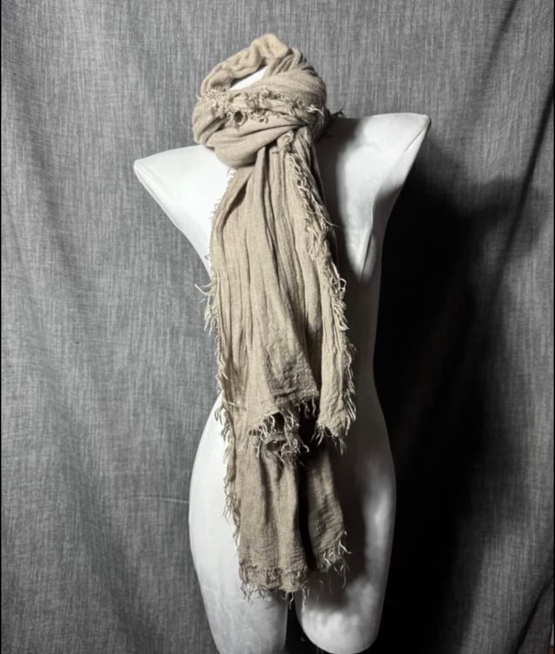 R13 디스트로이드 빈티지 머플러 상품이미지1