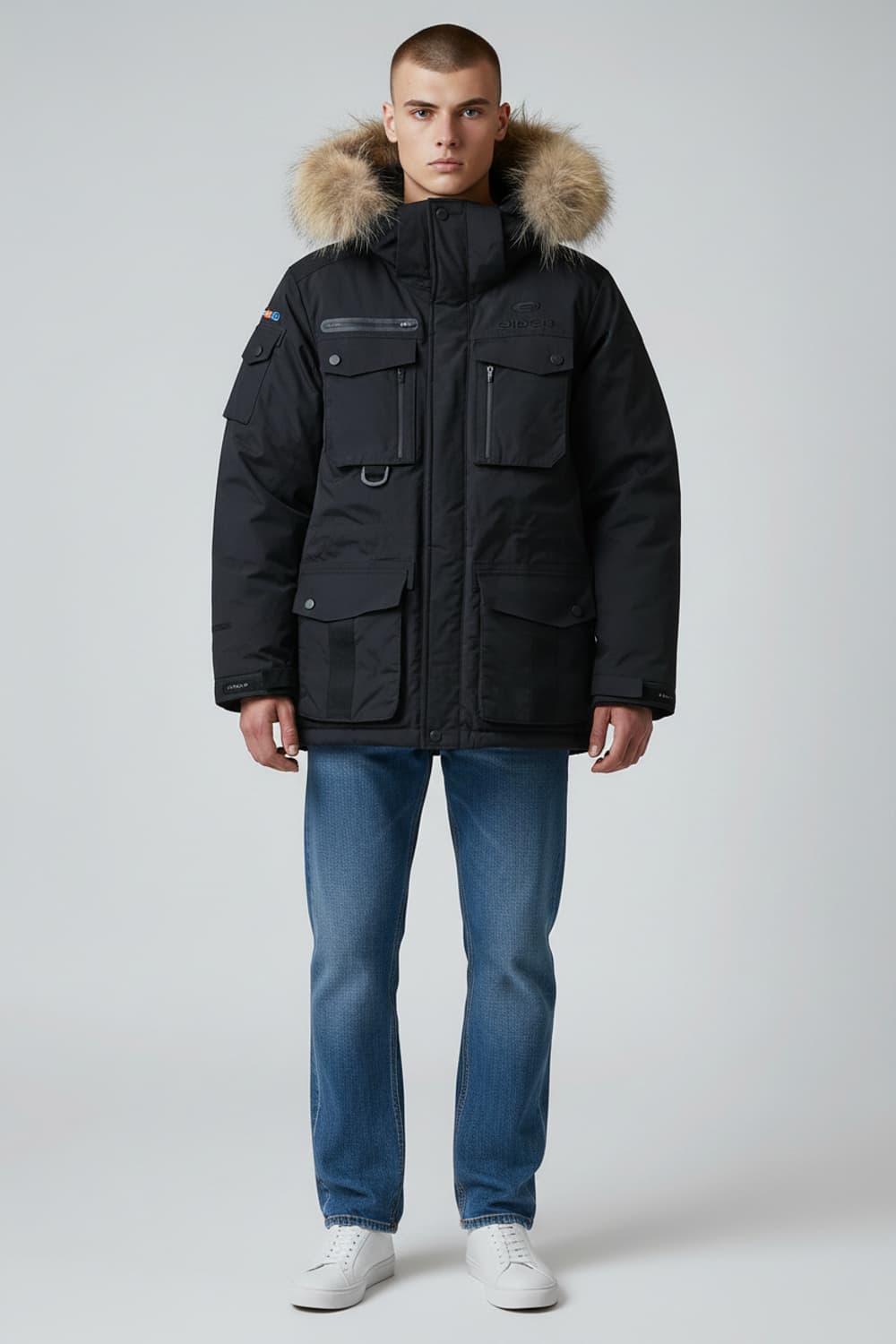 [S] 아이더 블랙 700 바라카 알파 덕 다운 패딩 상품이미지3