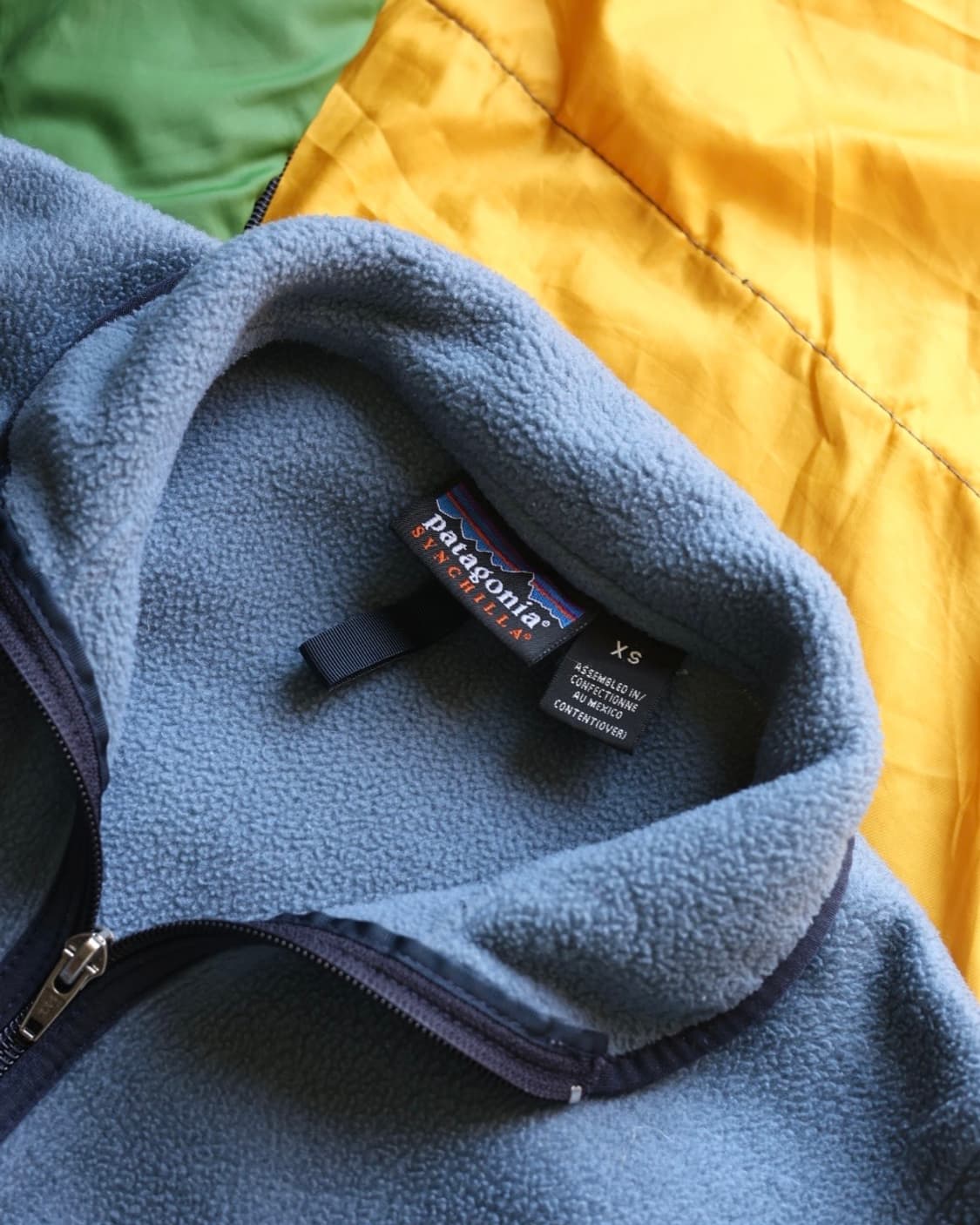 파타고니아 빈티지 00s 마수피얼 신칠라 하프집업 플리스 에메랄드 xs 상품이미지3