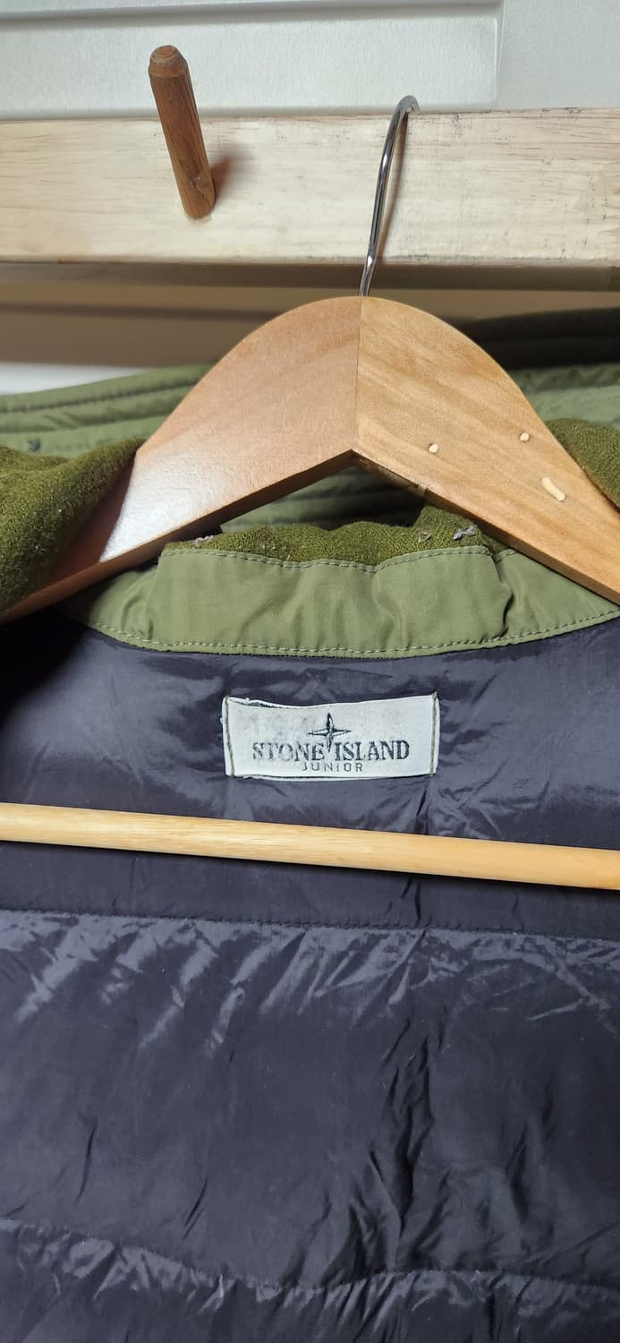스톤아일랜드 다비드tc 카키 다운 롱 패딩 상품이미지6