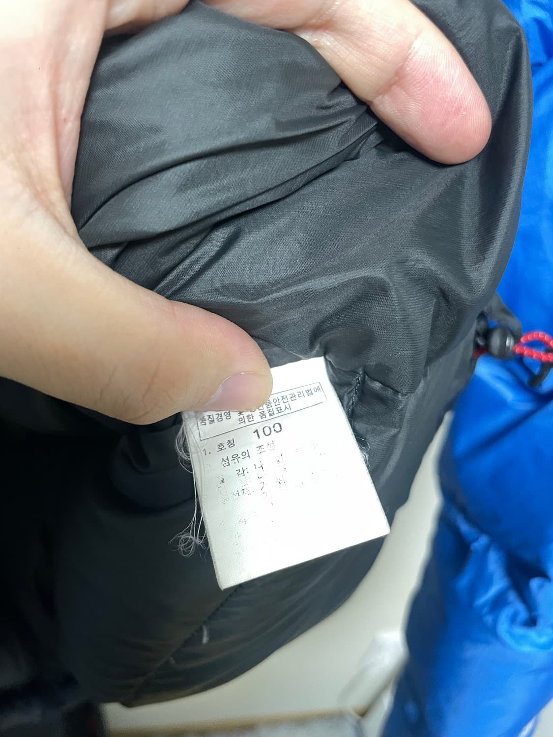 노스페이스 써밋 경량패딩 퍼텍스 필파워800 100사이즈 상품이미지9