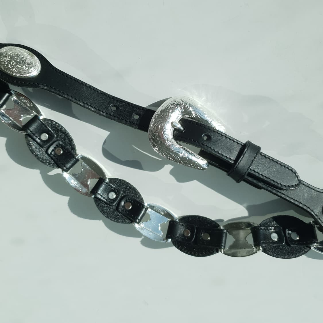 90s Tony Lama western belt 상품이미지3