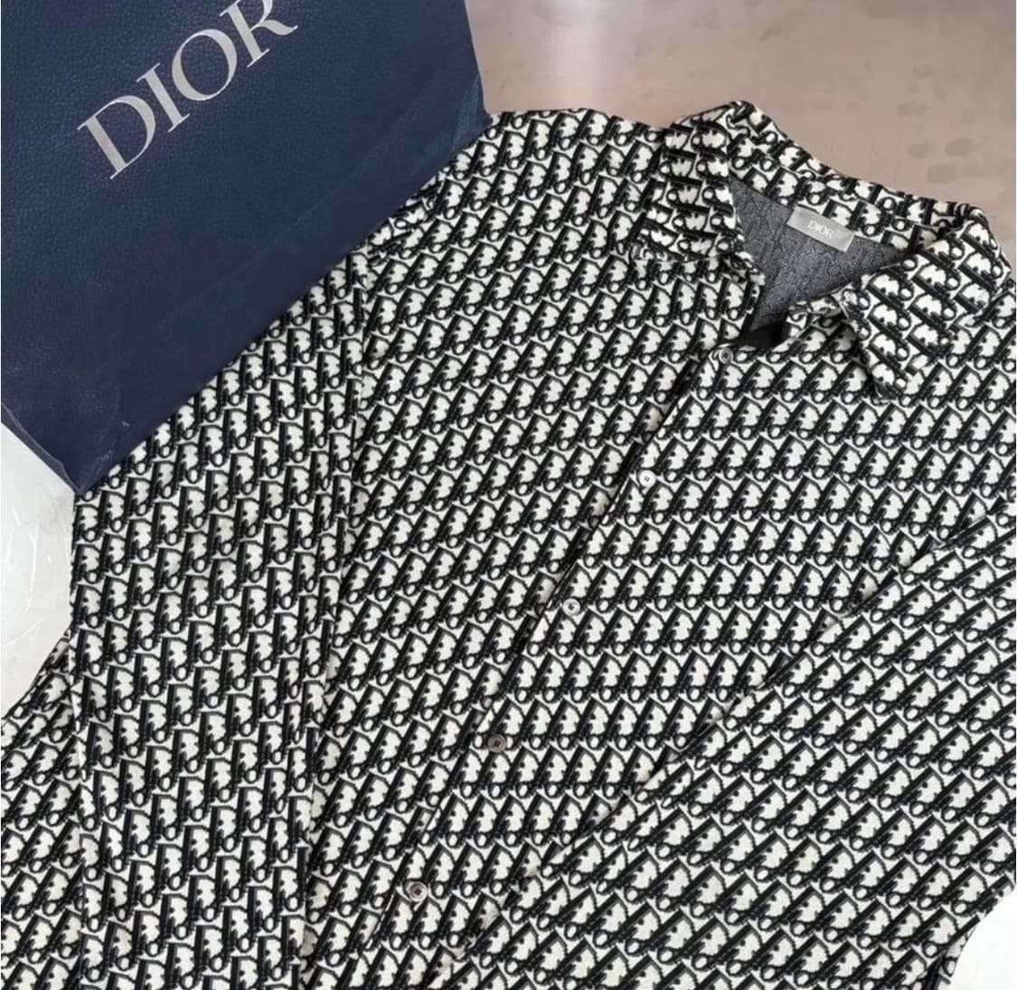 [리오브전포점] 디올 오블리크 자카드 오버셔츠 상품이미지3