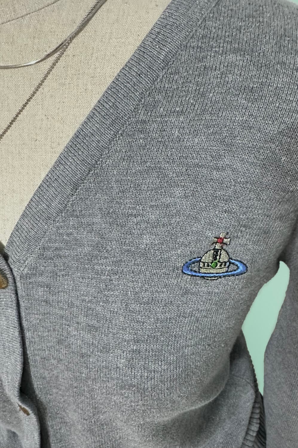 Vivienne Westwood 가디건 그레이  상품이미지5