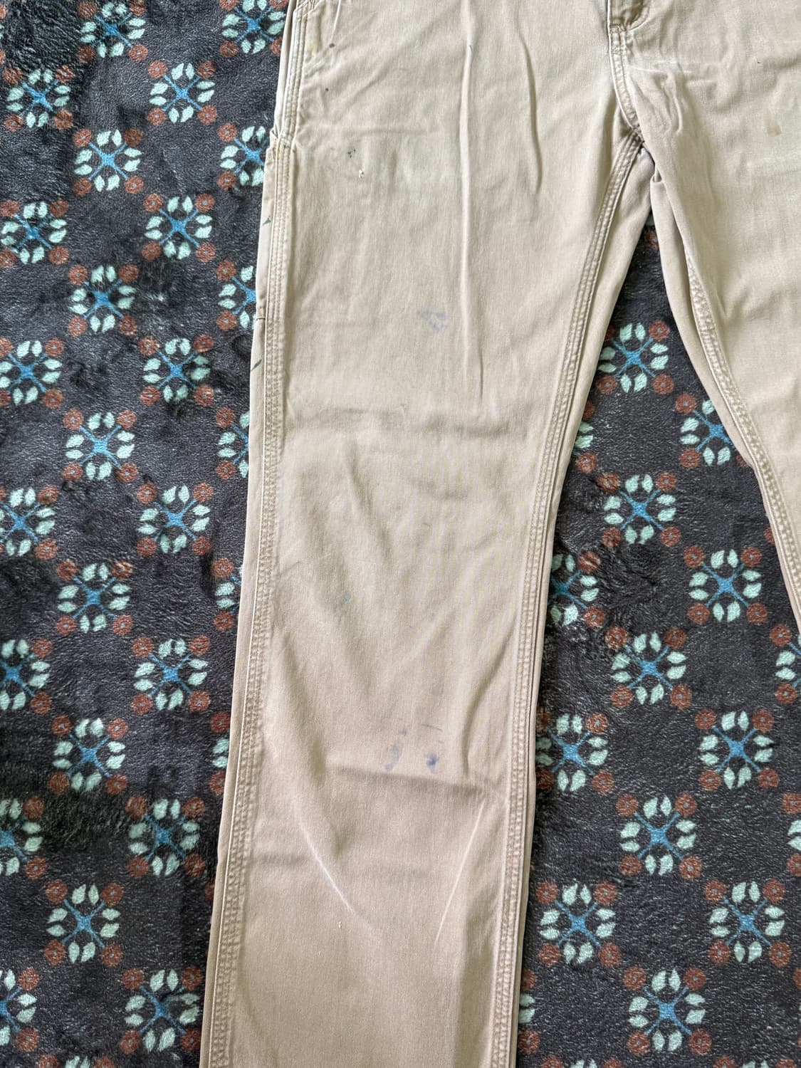 칼하트 카펜터 워크팬츠 베이지 32x34 상품이미지4