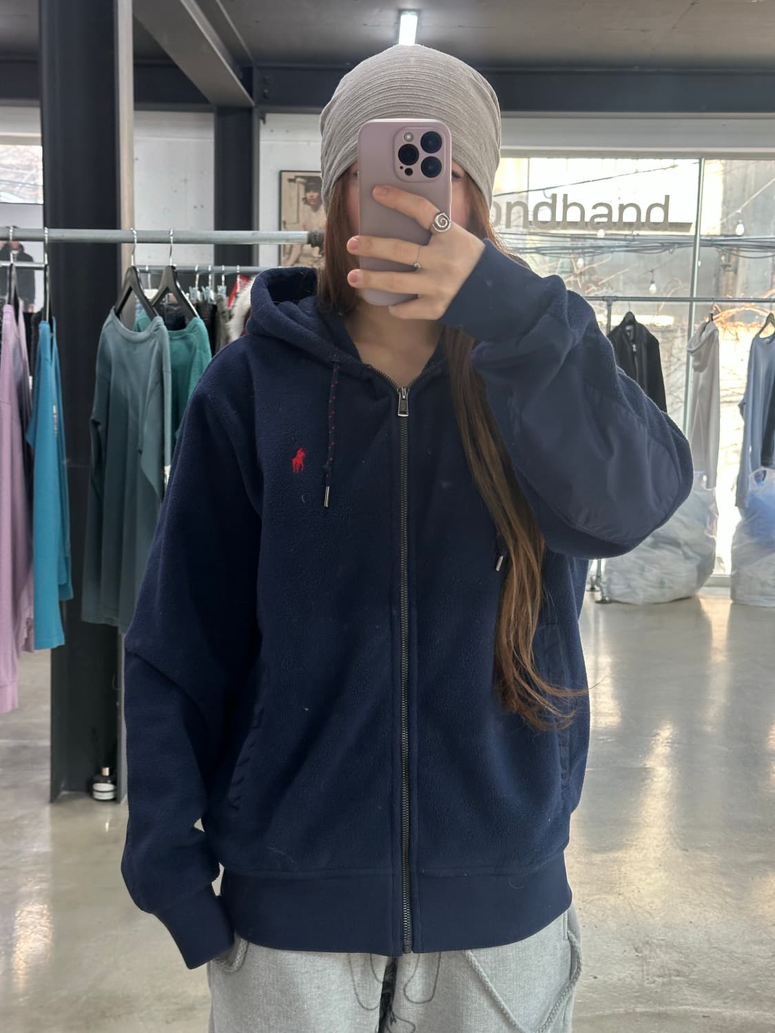 폴로랄프로렌 플리스 후드집업자켓 상품이미지2