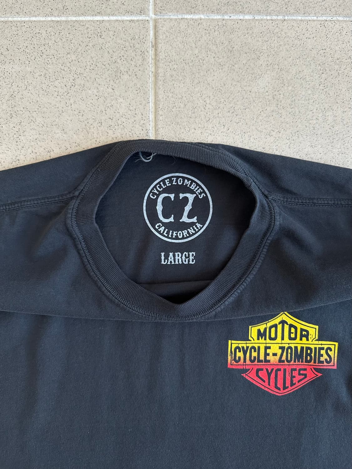 싸이클 좀비 플레임 롱슬리브 L 상품이미지5