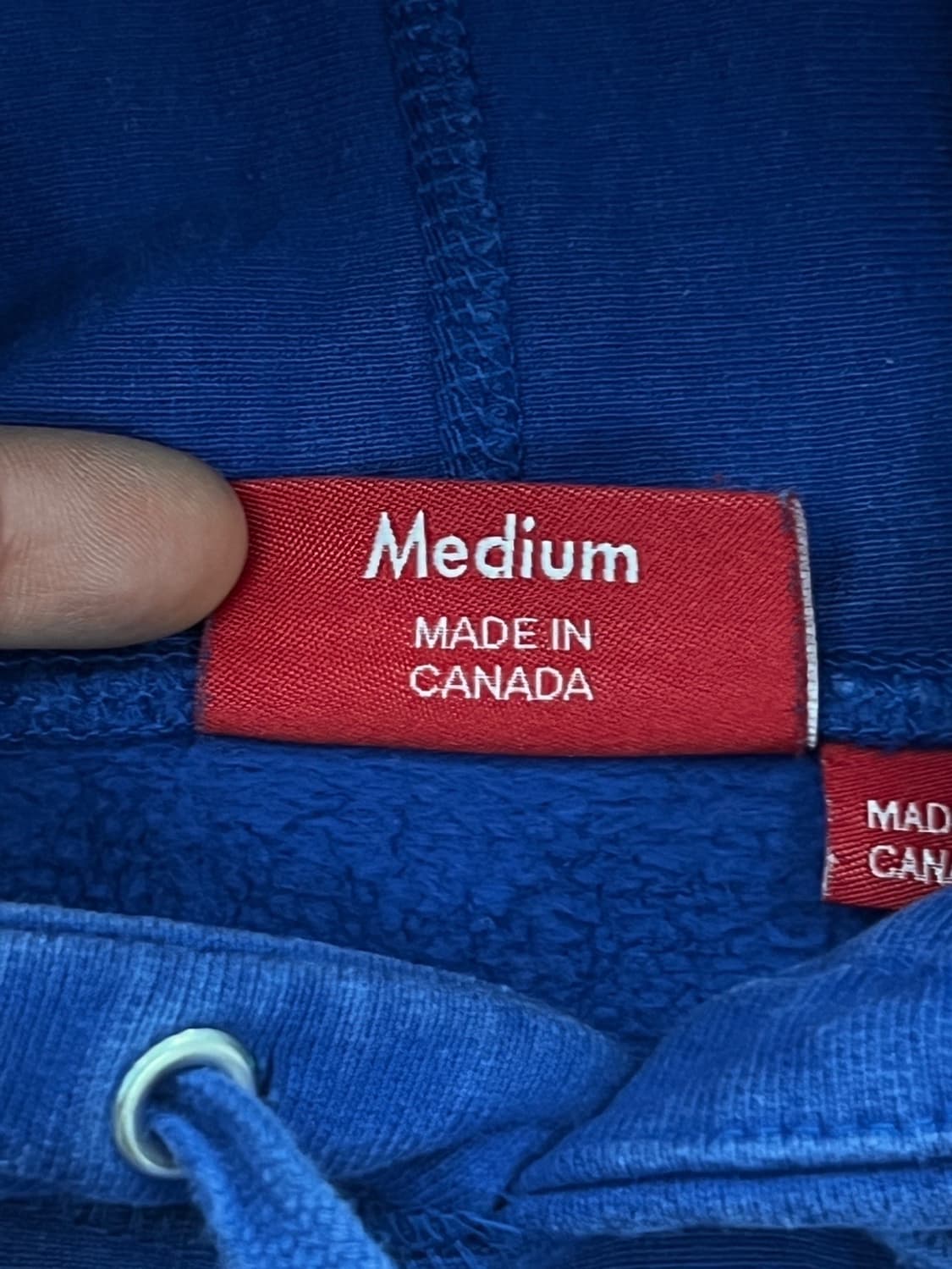 슈프림 20FW potrait 블루 후드 티셔츠 상품이미지9