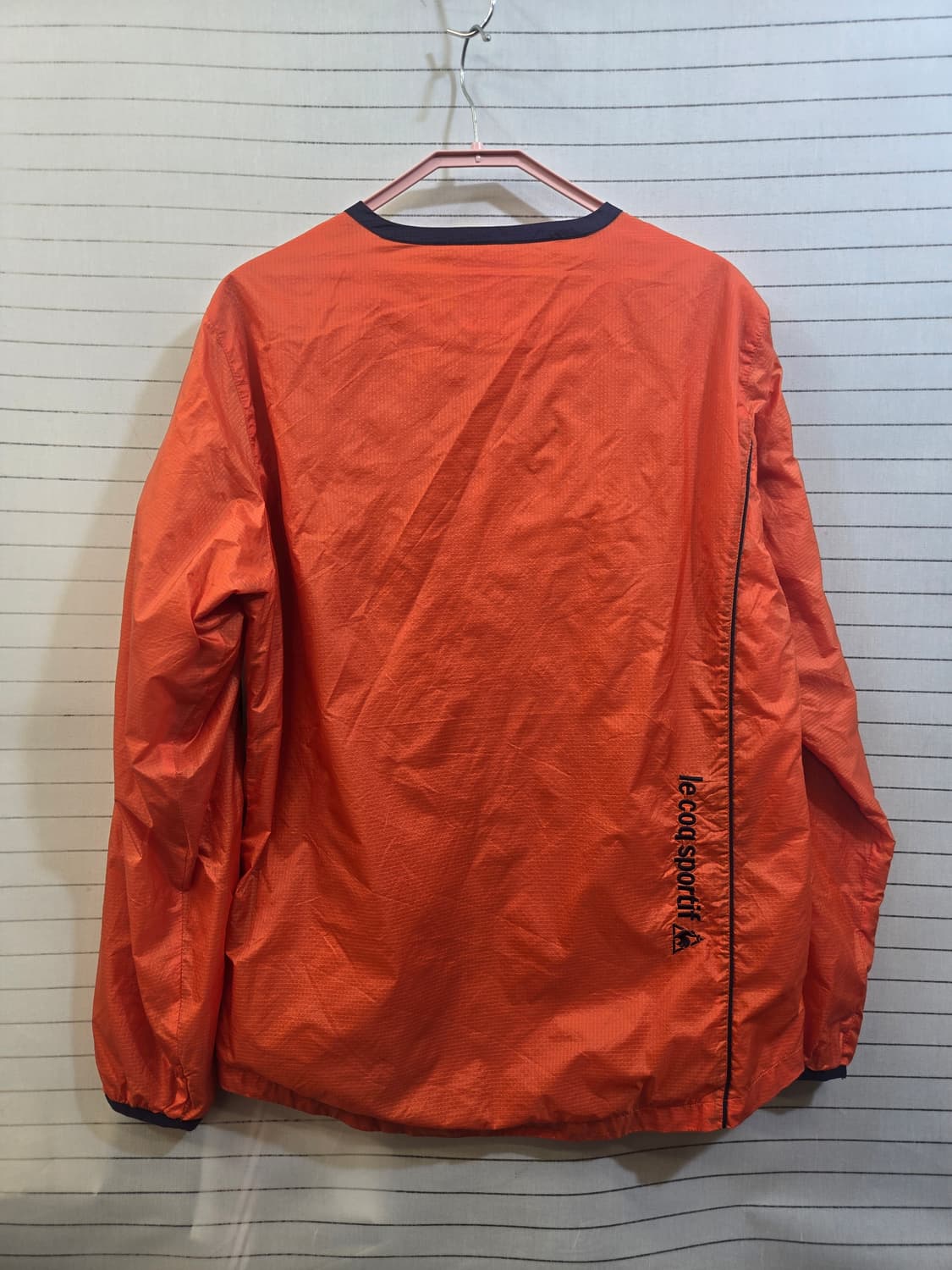 르꼬끄 스포르티브 오렌지 바람막이 상품이미지8