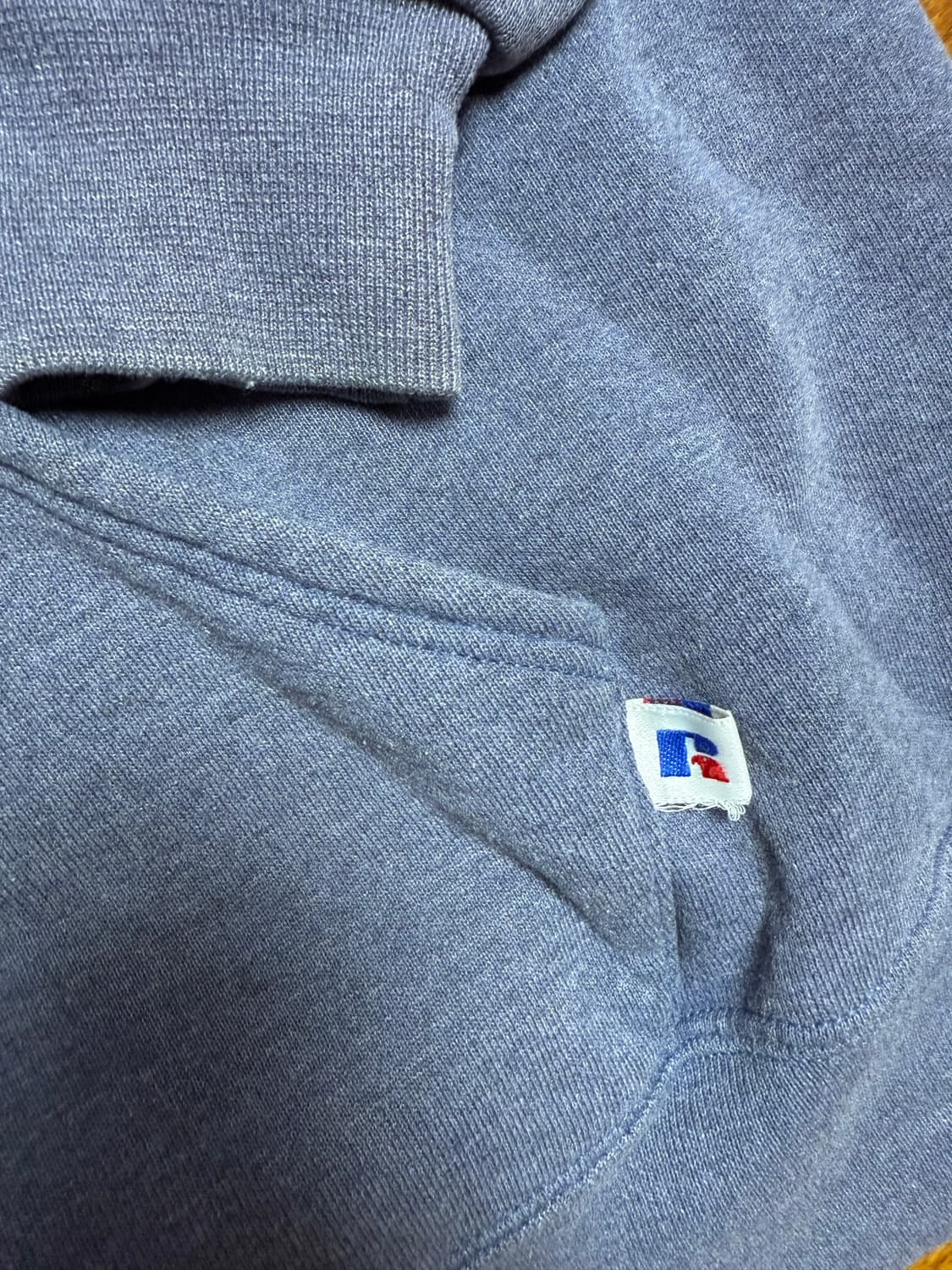 빈티지 페이드 퍼플 후드티 xl 상품이미지3