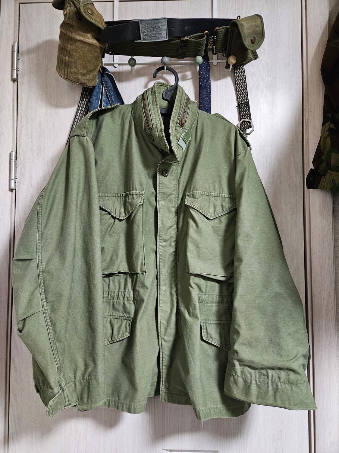 0g m65 3세대 황동지퍼 미군 필드자켓 L/S 상품이미지1