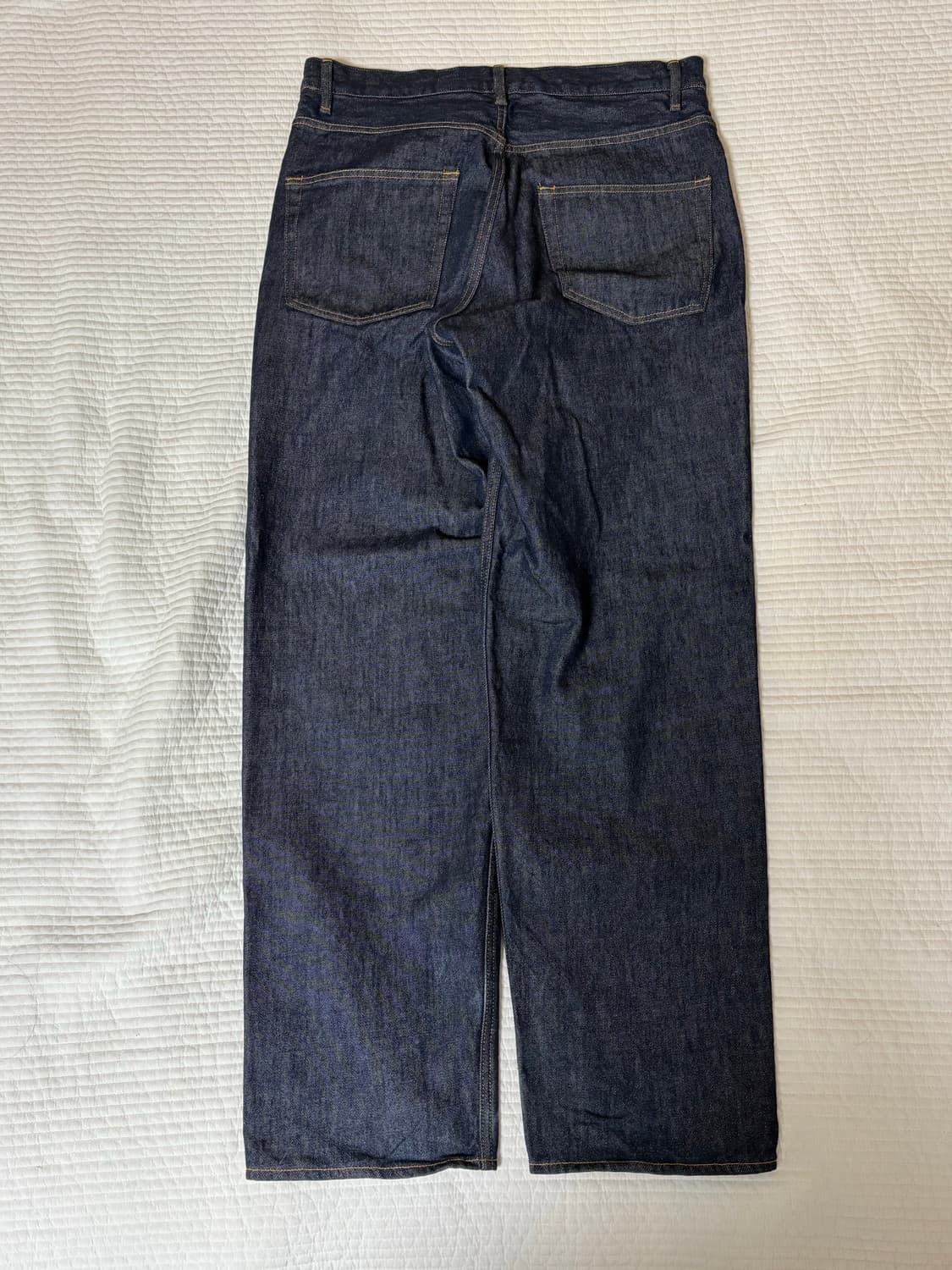 [32] 오라리 하드트위스트 데님 와이드 팬츠 24ss 상품이미지2