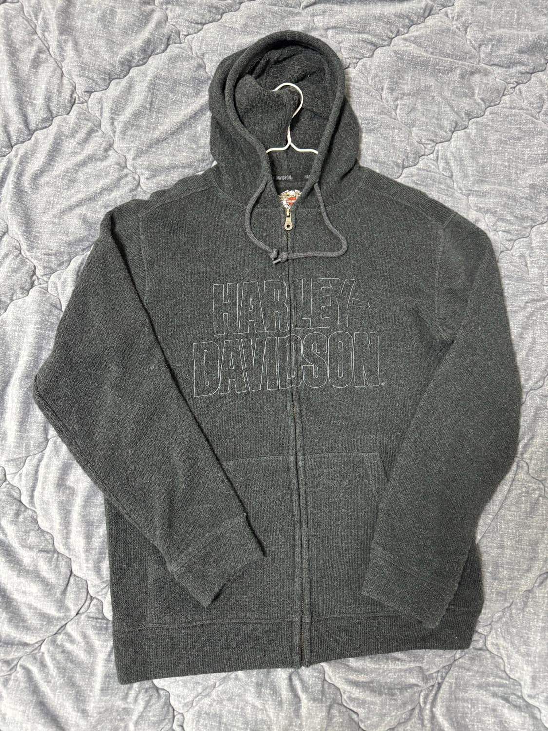할리데이비슨 후드 집업 상품이미지1