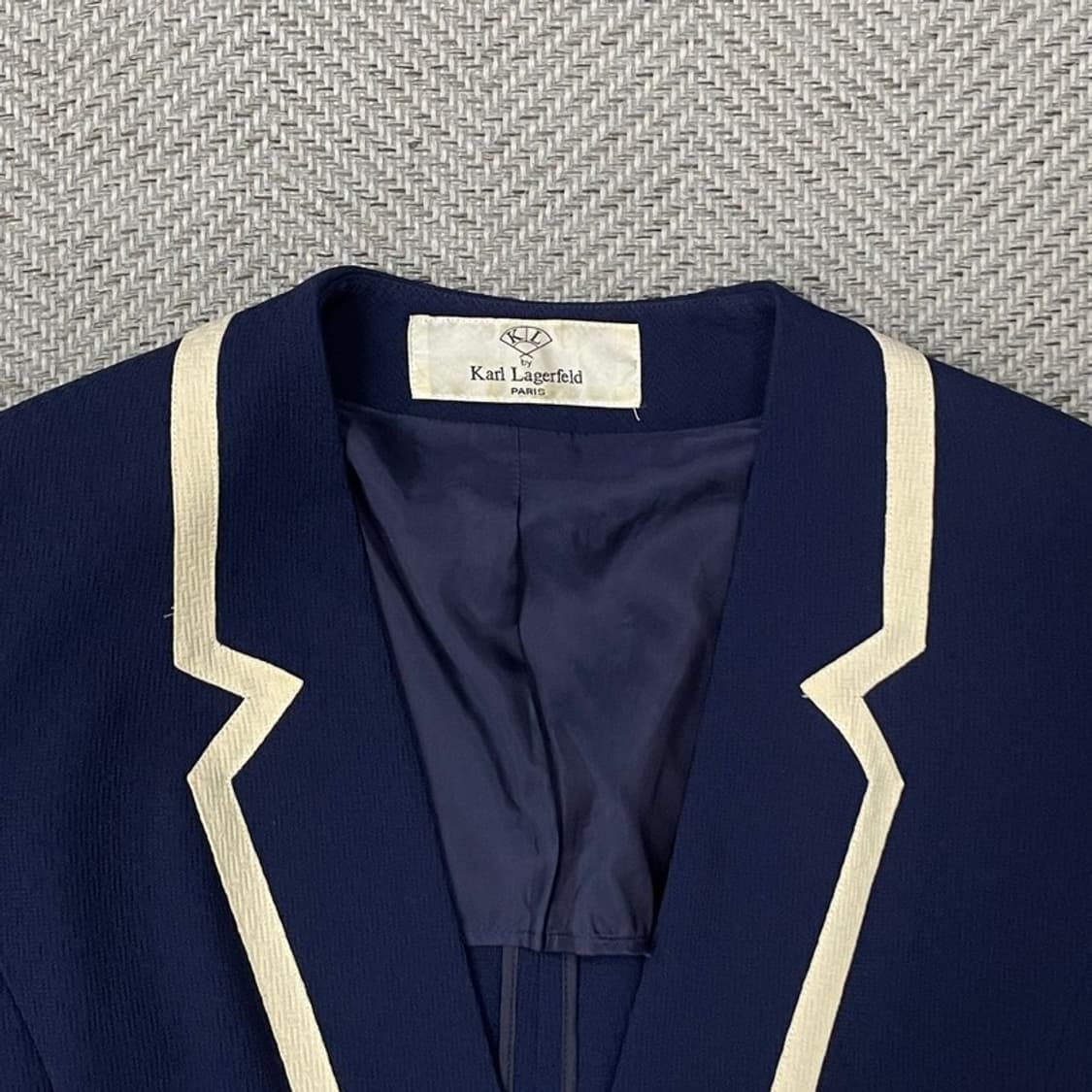 칼 라거펠트 울 트위드 자켓v0036 상품이미지7