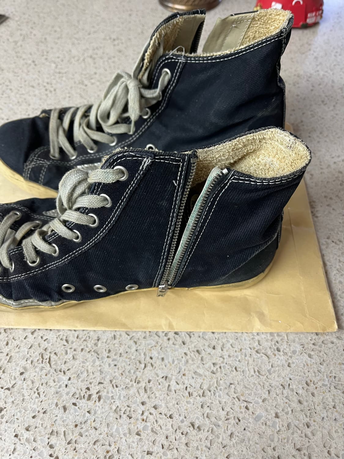 [42/270] 골든구스 프란시 하이탑 블랙 상품이미지5