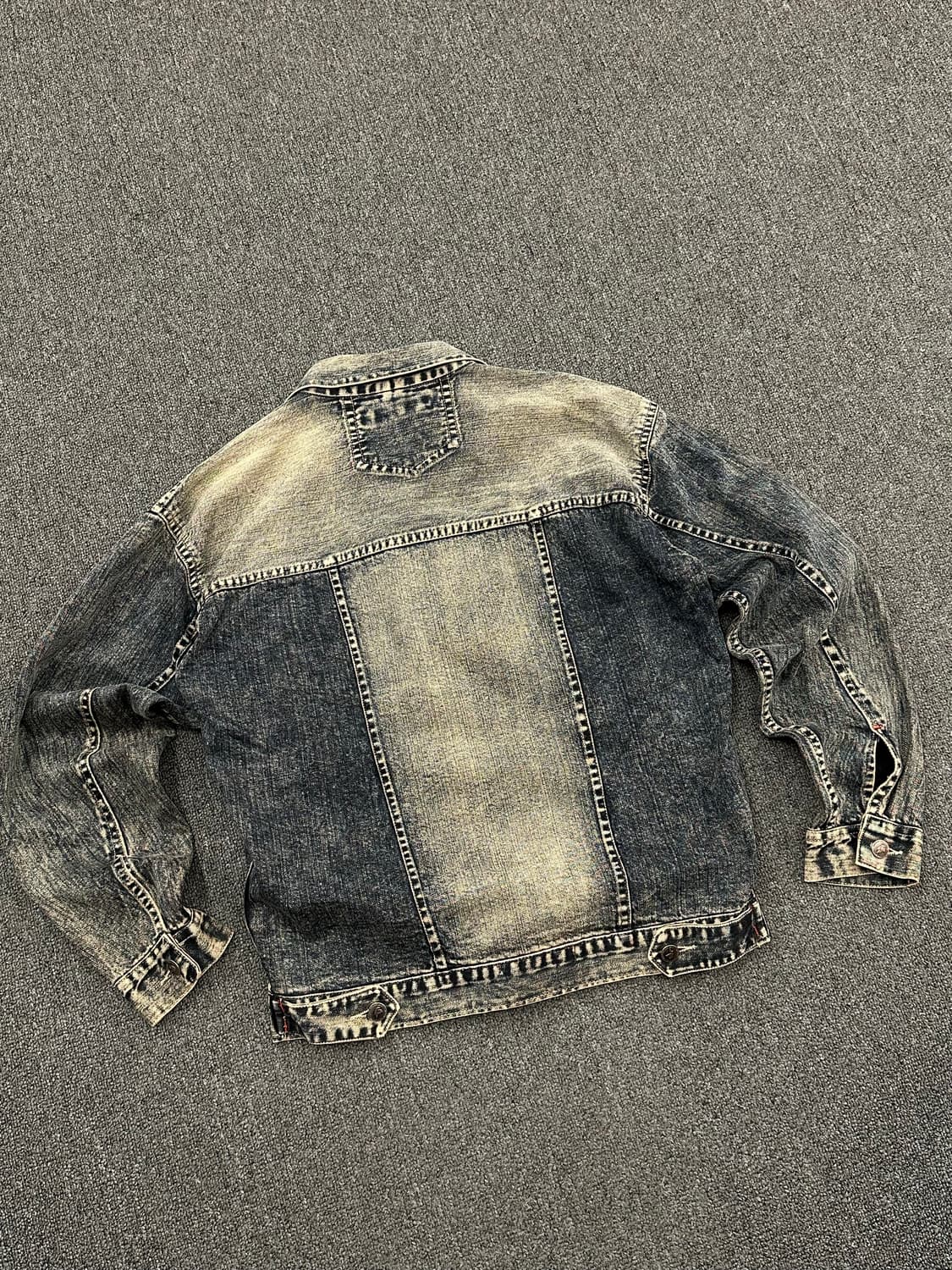 OS)Spine 빈티지 코듀로이 멀티 포켓 유틸리티 데님 자켓 상품이미지4