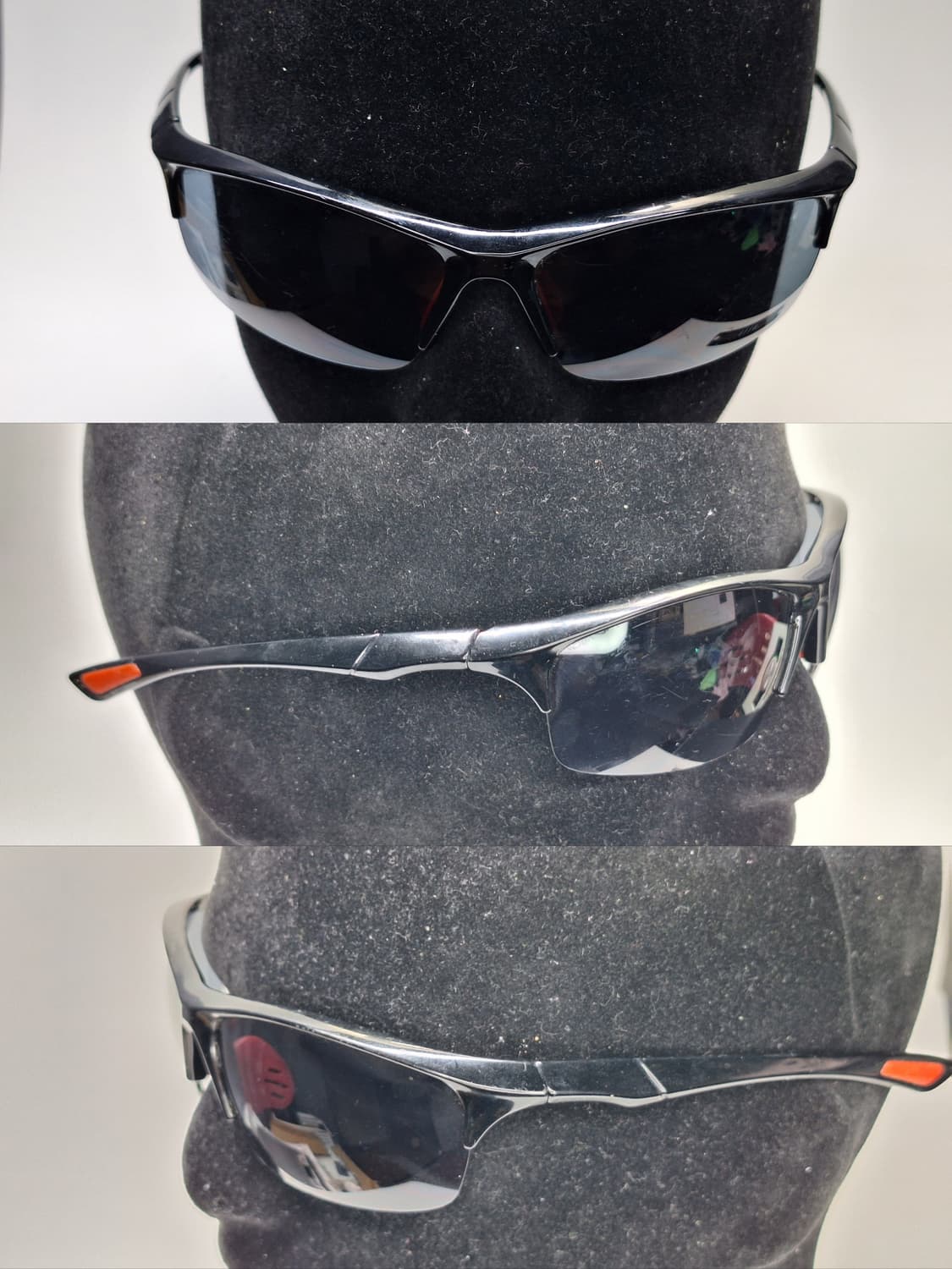 00s 일본 빈티지/랩어라운드 스포츠 선글라스 스포티룩 레트로 클래식 상품이미지2