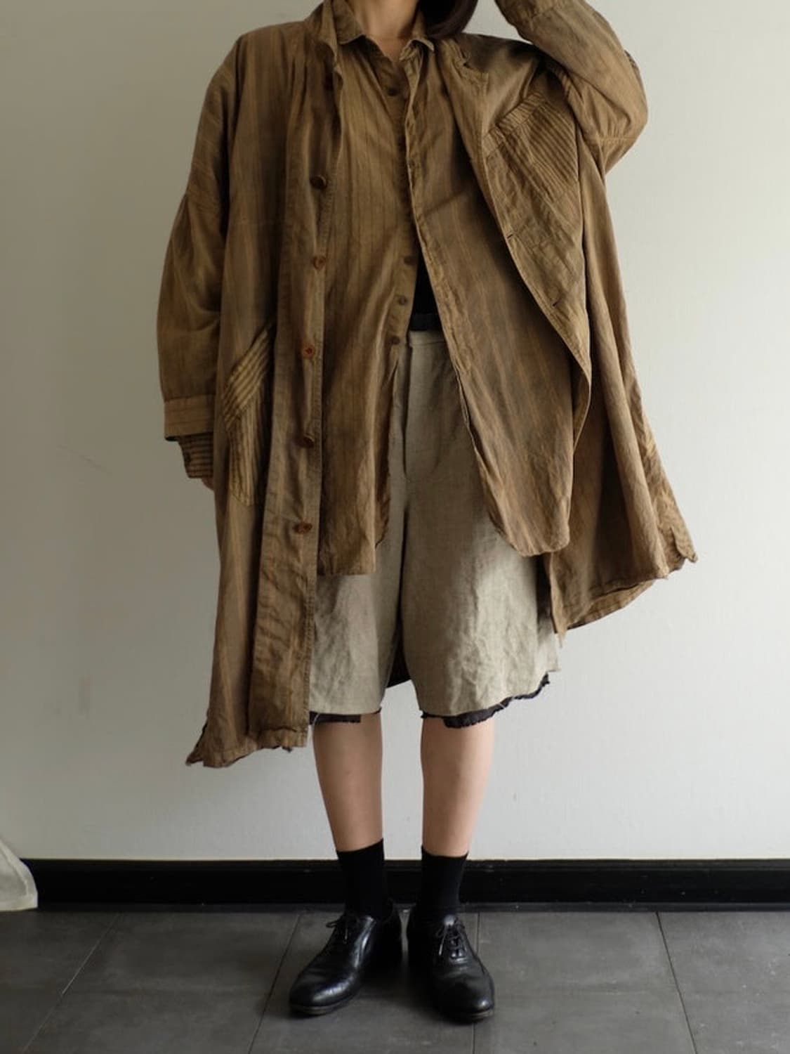 Klasica Garment Natural Dyed Shirt 상품이미지3