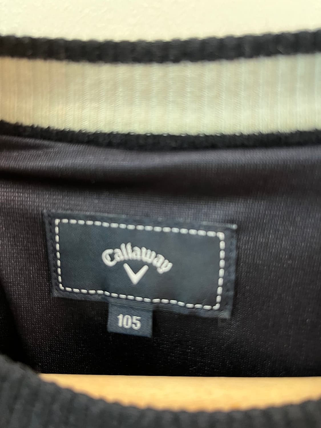 105) 캘러웨이 자수 방풍니트  상품이미지7