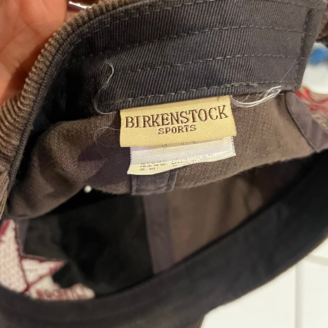 버켄스탁 빈티지 코듀로이 볼캡 상품이미지7