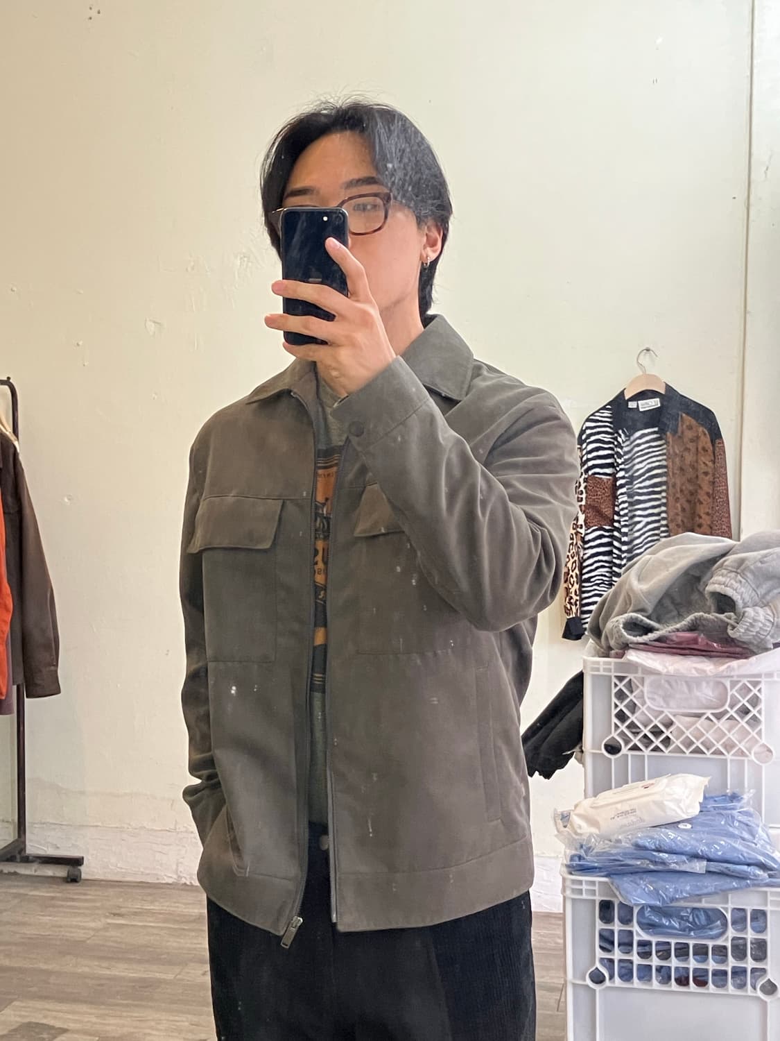 스파오맨 스웨이드 자켓 상품이미지4