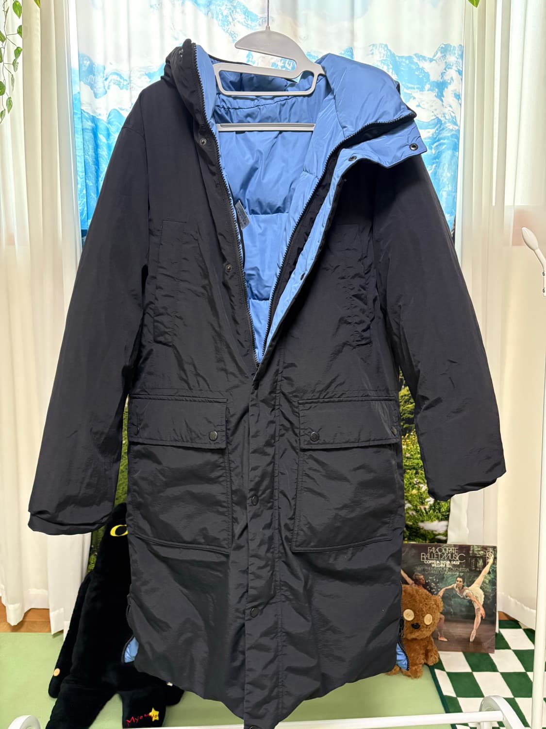 디키즈(Dickies) 양면(리버시블) 롱패딩 상품이미지4