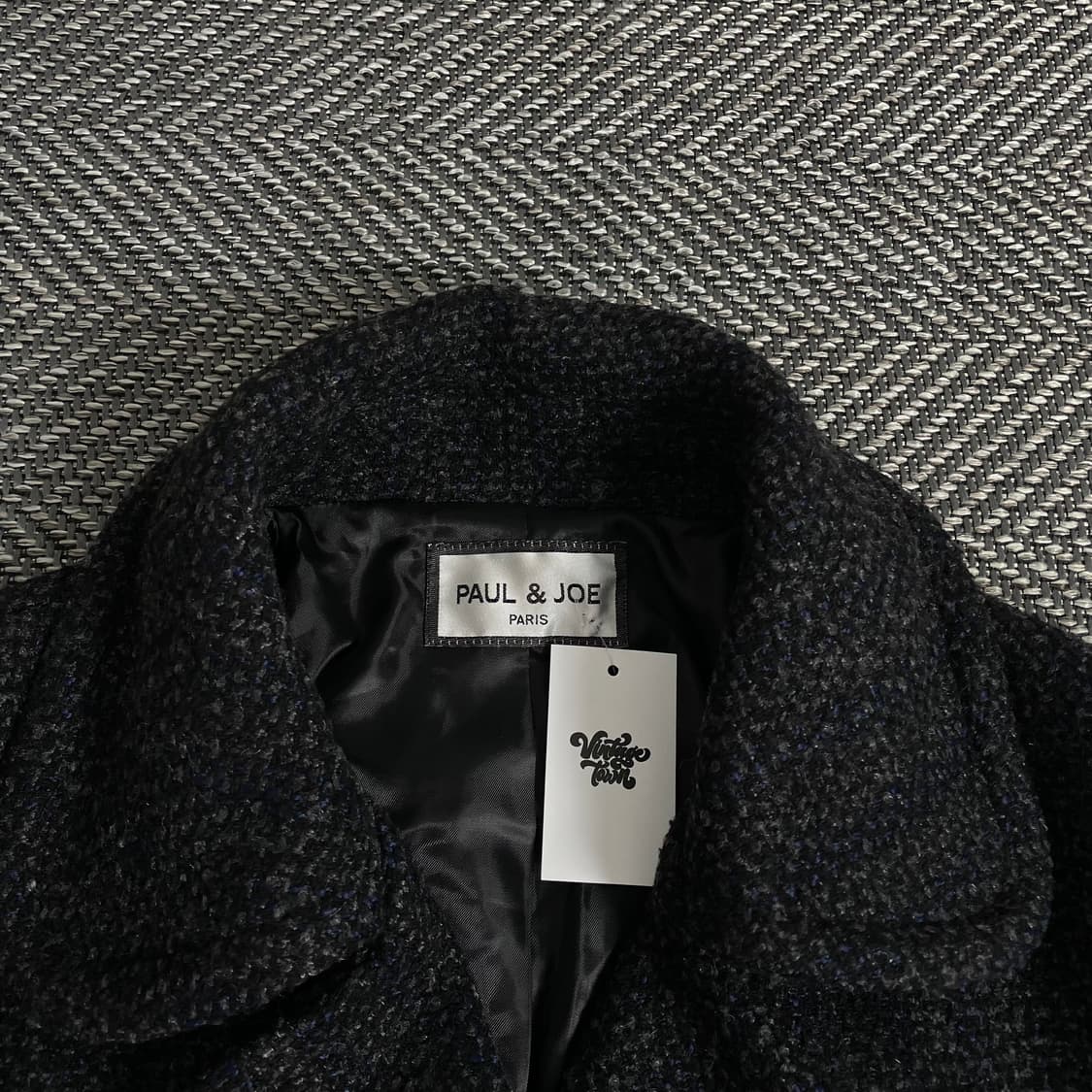 폴앤조 파리 트위드 더블 롱 코트y 2862 상품이미지5